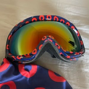 Phish snow googles and carrying bag